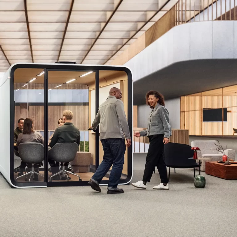 framery-six-meeting-room-in-open-plan-office-with-people